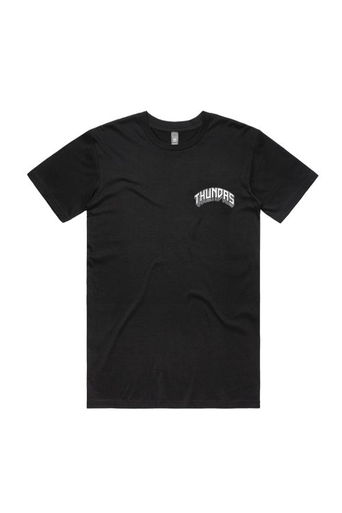 ZEUS THUNDA GOD BLACK TEE  by Thundamentals
