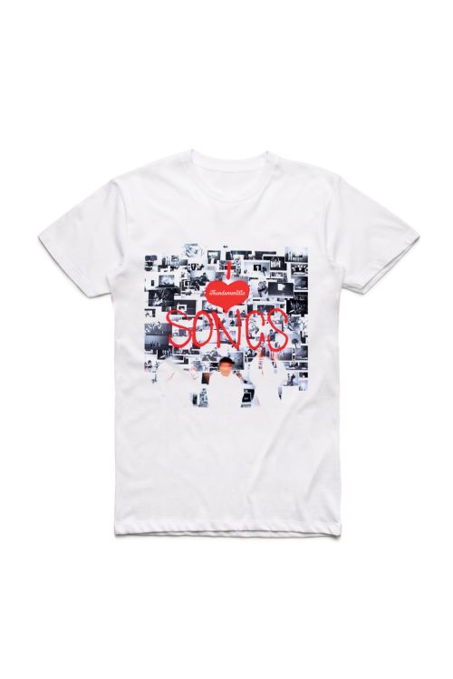 I Love Songs White Tshirt by Thundamentals
