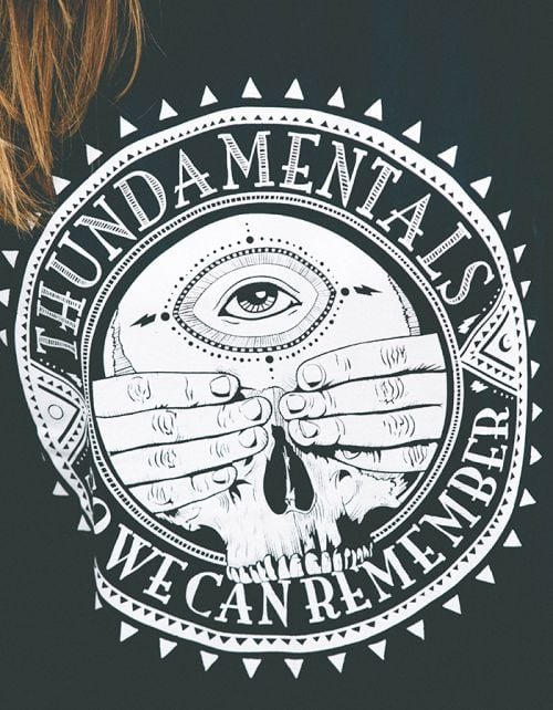 So We Can Remember - Blue Mens Tee by Thundamentals