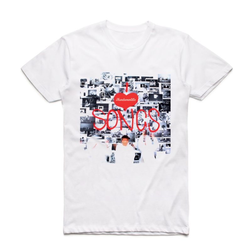 I Love Songs White Tshirt